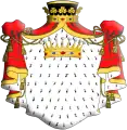 Manteau de président à mortier et comte XVIIIe&nbsp;siècle