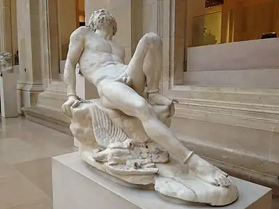 Prométhée enchaîné (1827), marbre, Paris, musée du Louvre.