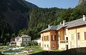 Les thermes.