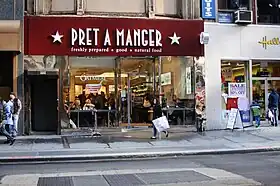 illustration de Pret A Manger