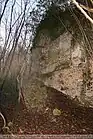 Vue extérieure - passage cimetière mur Nord/Est
