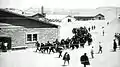 Camp de prisonniers de guerre en 1915
