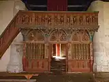 élévation est du jubé.