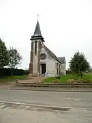 Façade principale de l'église.