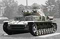 Panzer IV Ausf. D aux couleurs de l'Afrika Corp. exposé au US Army Ordnance Museum  d'Aberdeen (Écosse).