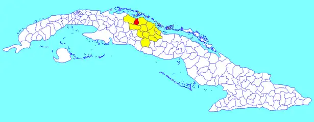 Municipalité de Quemado de Güines dans la province de Villa Clara