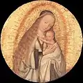 Quentin Metsys, Vierge à l’Enfant, huile sur panneau (h/p), fin du XVe&nbsp;siècle.