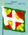 régiment de Charolais de 1692 à 1714