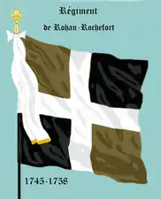 régiment de Rohan-Rochefort de 1745 à 1758