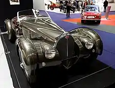 57 Atlantic Speeder modifié (Type 57 Galibier) Rétromobile 2011