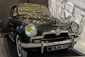 Simca 9 Aronde, 1re série.