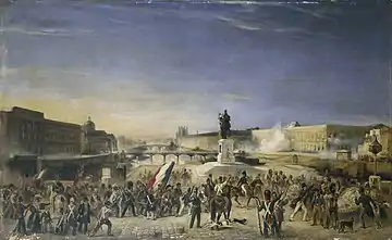 Place du Pont-Neuf en 1830.