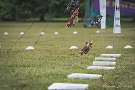 Départ d'une course de FPV Racing