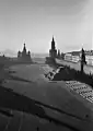 La Place Rouge à Moscou, 10 septembre 1941.