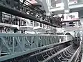 Rails de stockage des missiles sur l'USS Little Rock (CLG-4).