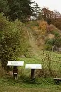 Panneaux d'accueil.