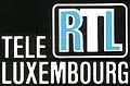 Logo de RTL Télé-Luxembourg de septembre 1972 à janvier 1982, utilisé aussi avec sigles rouges.