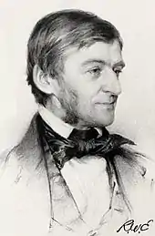 Portrait de Ralph Waldo Emerson jeune.
