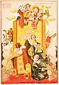 Affiche anti-religieuse de 1929 probablement produite pour la Ligue des militants athées.