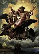 Raphaël, La vision d'Ezéchiel, 1518.