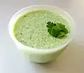 Raïta : sauce originaire de l'Uttar Pradesh.
