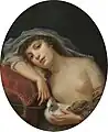Une fille avec colombe (Allégorie de l'innocence perdue?), 1789-1790