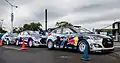 La Subaru d'Isachsen cette fois, à droite en 2014 au RFK Stadium (Washington D.C), championnat US.