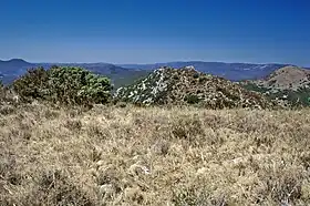 Vue du Ranc de Banes depuis la montagne des Cagnasses.