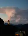 Le village, un soir d'été.