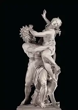 Le Rapt de Proserpine ou L'Enlèvement de Proserpine, de Gian Lorenzo Bernini, 1622