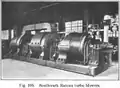Turbosoufflante de Rateau, en service au début du XXe siècle à Philadelphie.