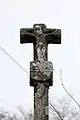 Croix armoriée de Kério : recto.