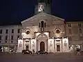 La cathédrale de nuit