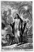 Christ au désert.