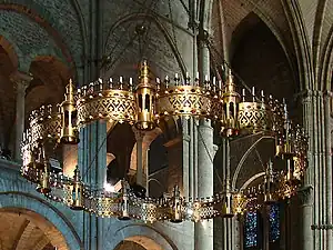 La « couronne de lumière ».