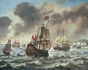 Avant la  bataille des Downs, v. 1639.