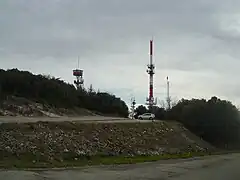 Le dernier lacet et l’arrivée sur le parking.