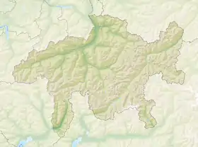 (Voir situation sur carte : canton des Grisons)
