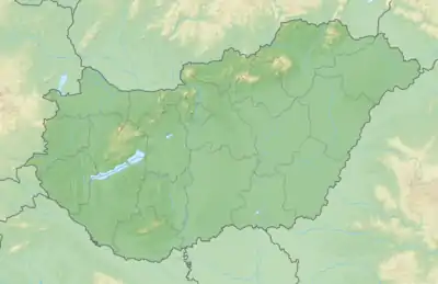 Carte de Hongrie
