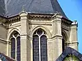 Abside, parties hautes.