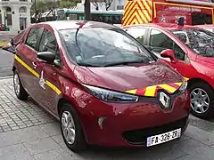 Véhicule électrique de liaison.