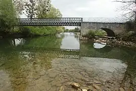 Pont sur la Loue.