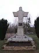 La stèle Yves du Manoir en 2009.