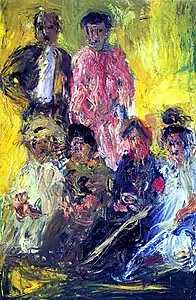 La famille Schönberg (1908).