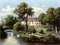 Rittergut Coseeger, Hinterpommern (um 1860)