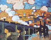 1905, Le Pont aux Anglais, Rouen, huile sur toile, 38 × 46&nbsp;cm, collection privée