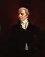 Robert Jenkinson, 2e&nbsp;comte de Liverpool et premier ministre, 1823 (pour le tableau du procès de la reine Caroline)