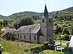 L'église Saint-Blaise, côté nord.
