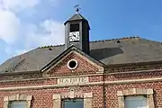 Le clocheton de la mairie.