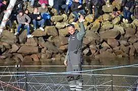 Romain Attanasiole jour du départ